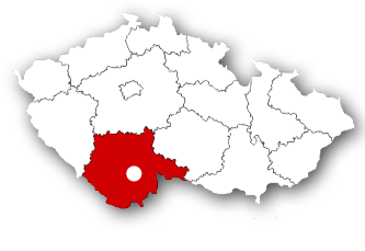 Mapa s polohou obce Římov